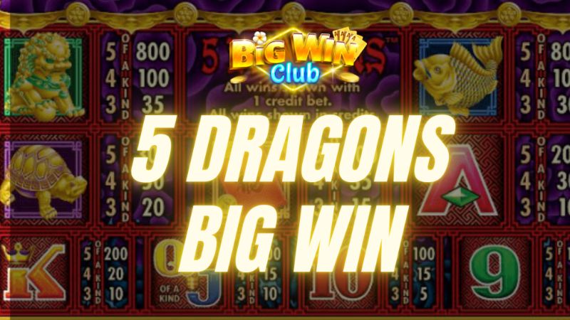 Paano laruin ang 5 Dragon Slot?