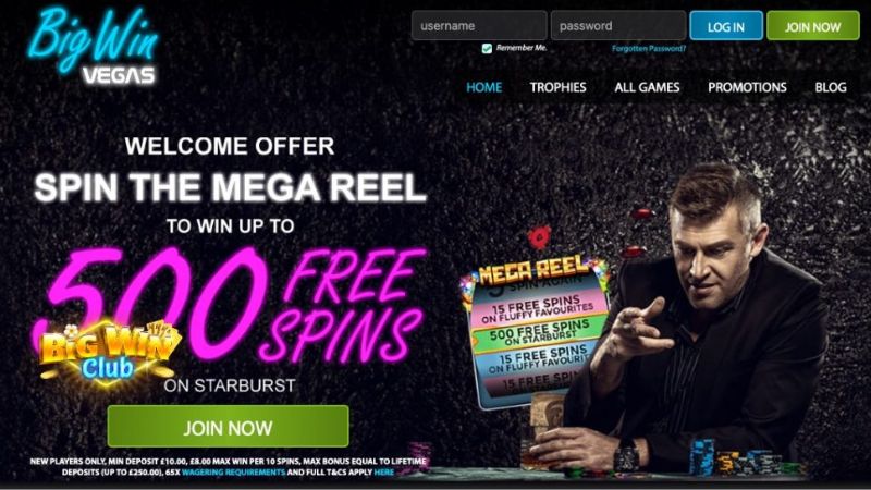 Big Win Vegas At Mobile Casino