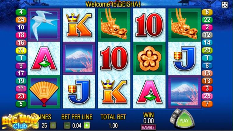 Ang Geisha Slot Machine Big Win