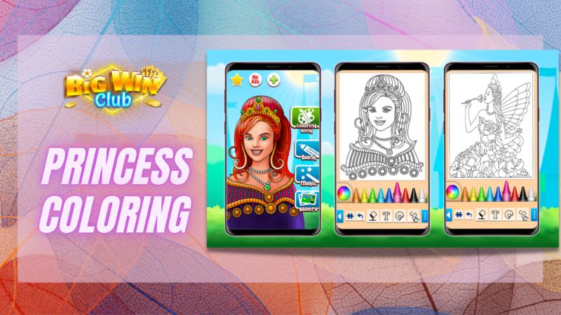 Princess Coloring Game: Walkthrough Princess Coloring Game: Walkthrough