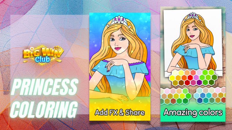 Pagsusuri at Rating ng Princess Coloring Game Pagsusuri at Rating ng Princess Coloring Game