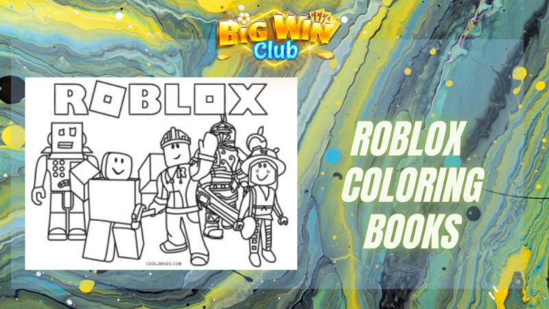 Ano ang Roblox Coloring Book?